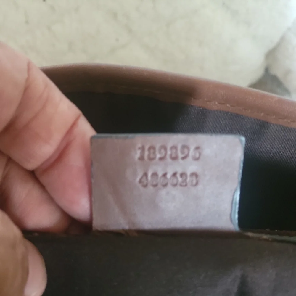 GUCCI GG Supreme Tote Bag PVC Leather .. Authentic